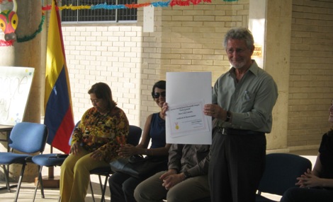 IED Nueva Granada brinda bienvenida a voluntaria de Peace Corps