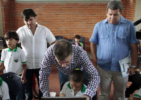“Vine a felicitar a Barranquilla por sus logros”: presidente Santos